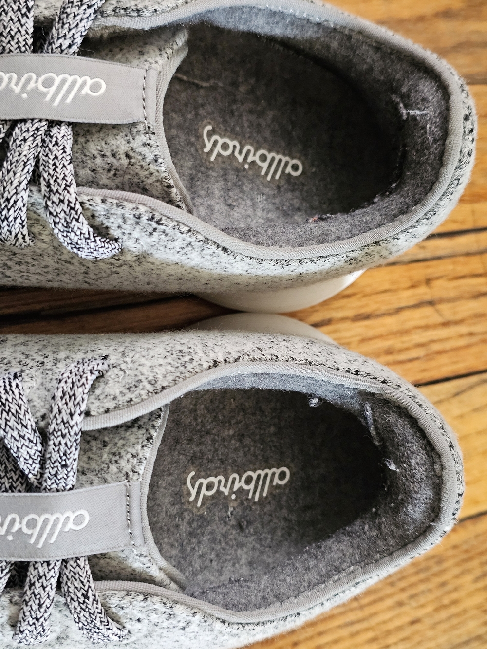 Allbirds Women's Medium Grey Wool Runner Go - Picture 5 of 10